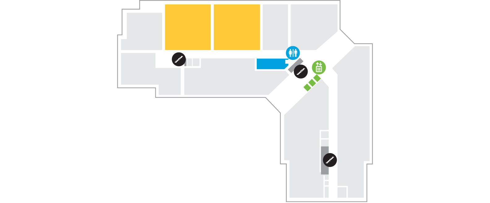 Floor plan SkySong building 3, first floor.