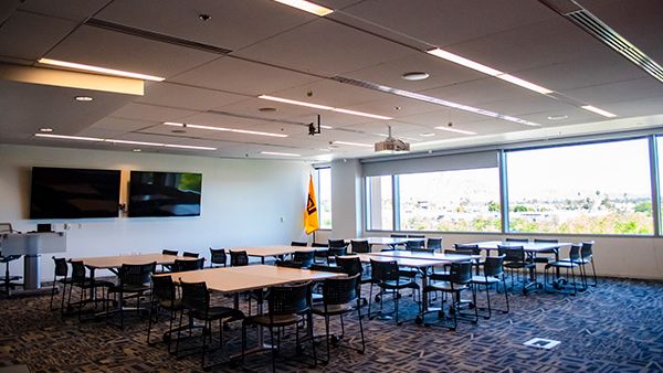 Ingenuity room from doorway looking in to room.