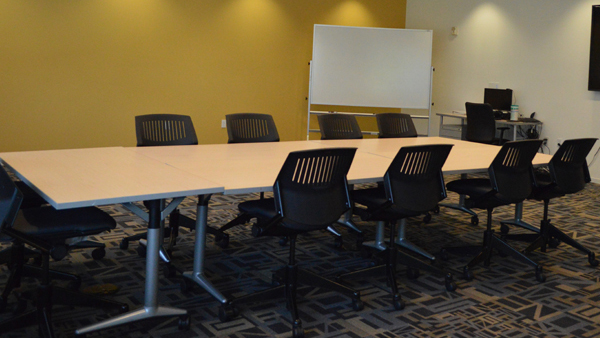 Imagination room tables and chairs layout.